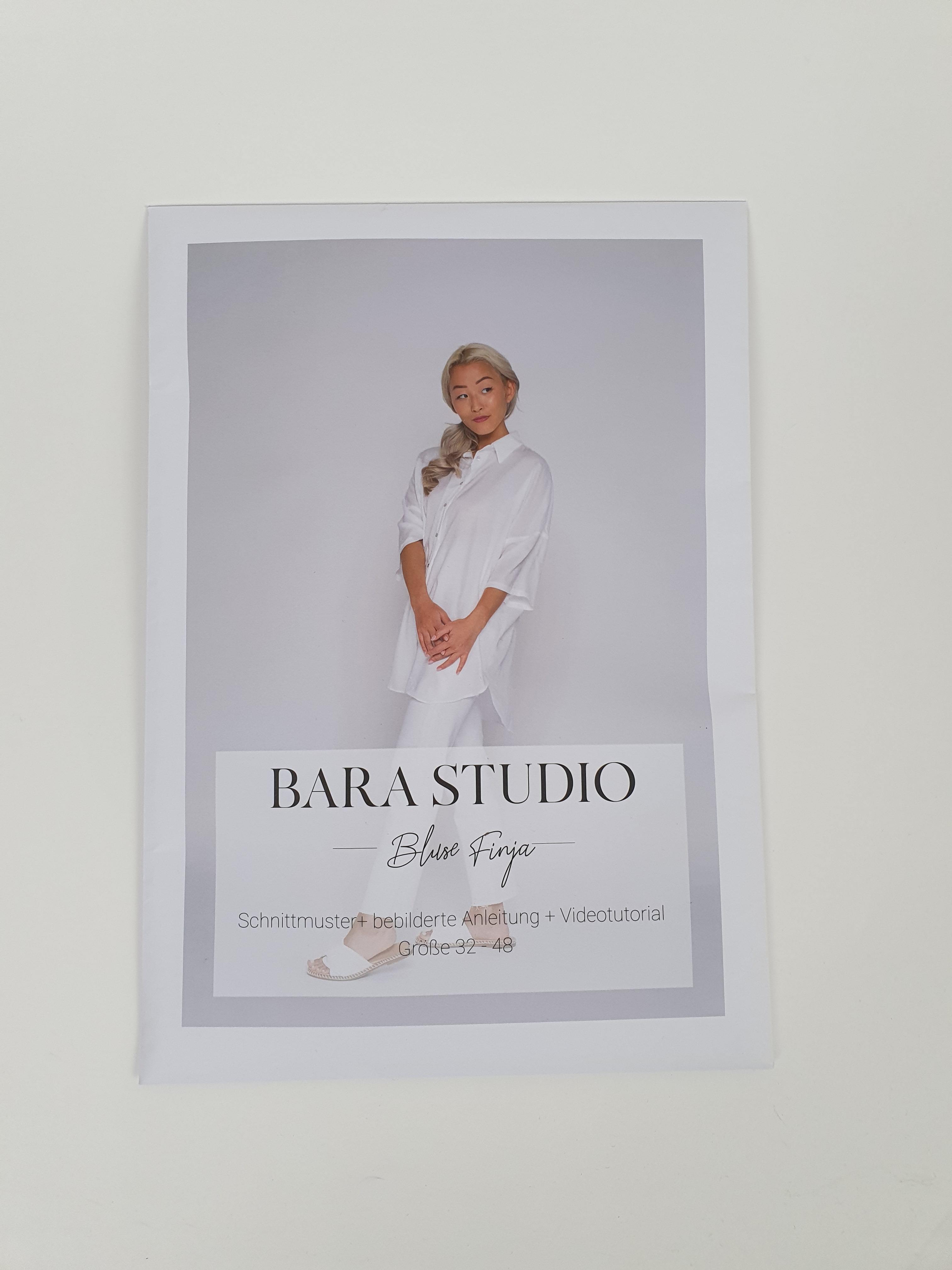 Schnittmuster Bluse Finja von Bara Studio
