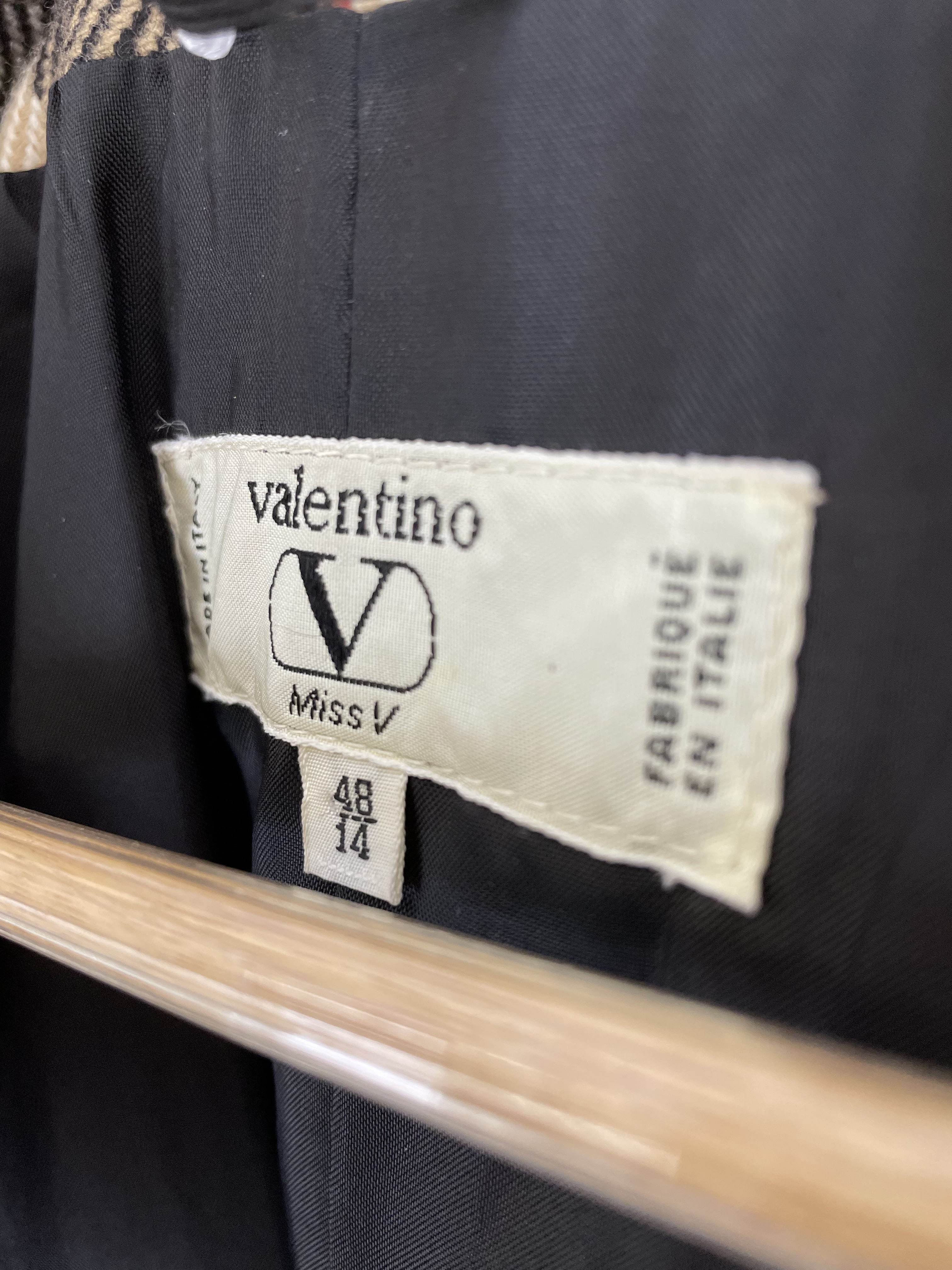 Valentino Vintage Blazer Second-Hand Größe 42